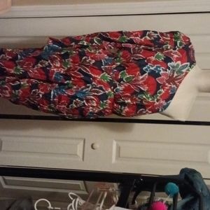 Women's one shoulder silk jumpsuit by Stevie may size m